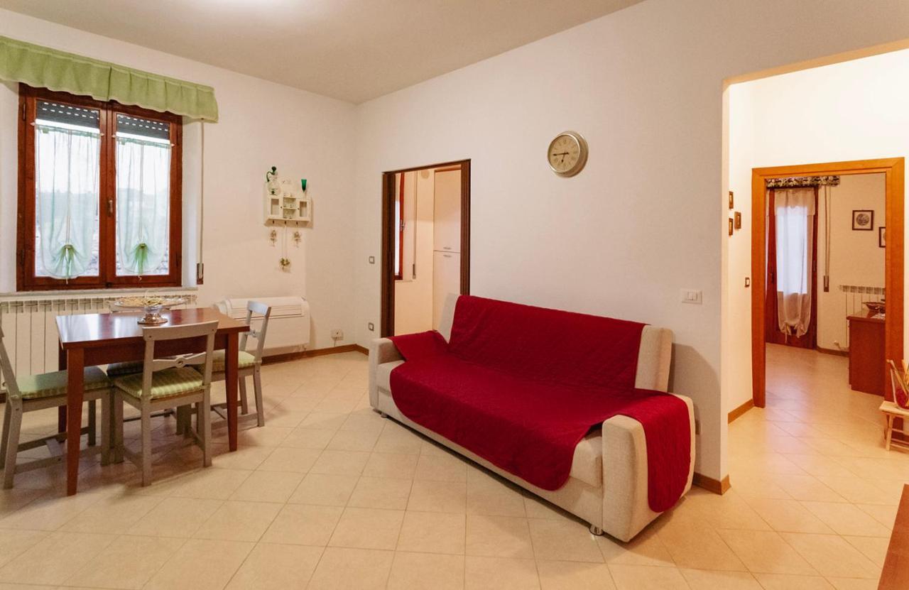 Il Trabucco E La Terrazza Della Val D' Orcia Apartment San Quirico d'Orcia Luaran gambar